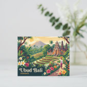 Oude Ubud Bali Indonesië Briefkaart (Staand voorkant)