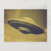 oude ufo foto briefkaart (Voorkant)