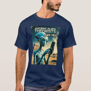 Oude UFO-piramidespel T-shirt