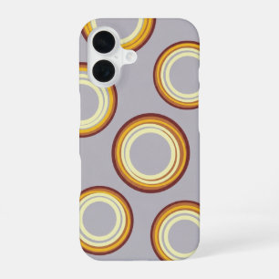 Oude Uiensnede Patroon iPhone 16 Hoesje