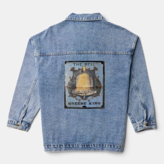 Oude Uithangborden Van Cafes, De Bel Denim Jacket (Achterkant)