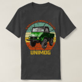 Oude Unimog Retro T-shirt (Design voorkant)