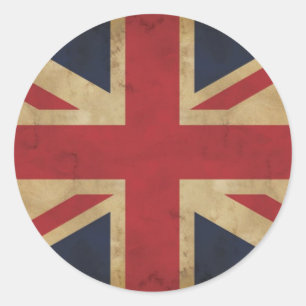 Oude Union Jack Stickers