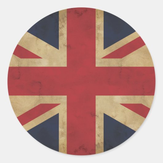 Oude Union Jack Stickers (Voorkant)