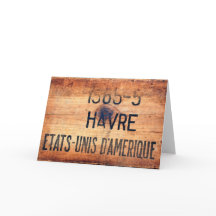 Oude  US Wooden Shipping Crate groet 3