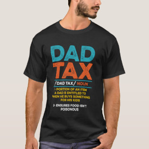 Oude Vader Belasting Definitie Mannen Grappige Vad T-shirt