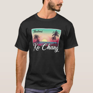 Oude vakantie in Thailand reizen Azië Thais Koh Ko T-shirt