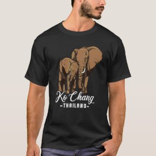 Oude vakantie in Thailand reizen Azië Thais Koh Ko T-shirt