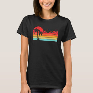 Oude vakantie in Thailand reizen Azië Thais Koh Ko T-shirt