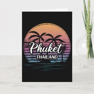 Oude vakantie in Thailand Reizen Azië Thaise stran Kaart