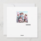 Oude Valentijn ~ BESTE VRIEND ~ Kinderen ~ Feestdagenkaart (Achterkant)