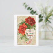 Oude Valentijn Feestdagenkaart (Staand voorkant)