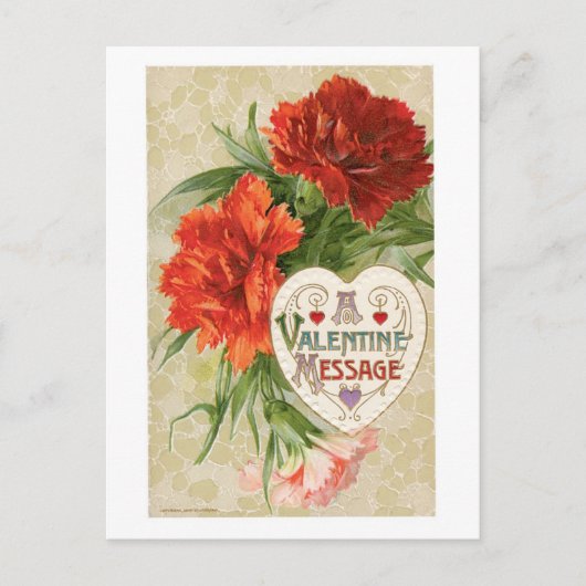 Oude Valentijn Feestdagenkaart (Voorkant)