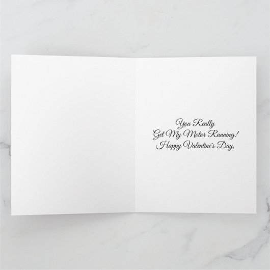 Oude Valentijn, je maakt me gek Valentijn Kaart (Binnen)