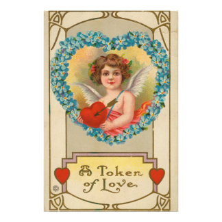 Oude Valentijn, Stecher Litho Company, ca. 1910 Foto Afdruk