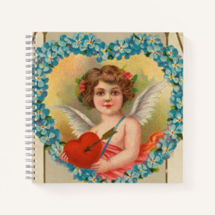Oude Valentijn, Stecher Litho Company, ca. 1910 Notitieboek