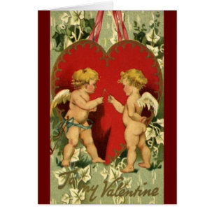 Oude Valentijnsdag, cherubijnen doen een wens
