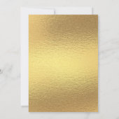 Oude Valentijnsdag Cherubs Harten Goud Feestdagenkaart (Achterkant)