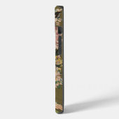 Oude Valentijnsdag, Elegante Dame met Hart Case-Mate iPhone Case (Achterkant / Links)