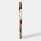 Oude Valentijnsdag engel, Kar met liefdeshartjes Case-Mate iPhone Case (Achterkant / Links)