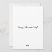 Oude Valentijnsdag Feestdagenkaart (Achterkant)