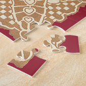 Oude Valentijnsdag, Schattig jongetje op de weide Legpuzzel (Zijkant)