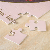 Oude Valentijnsdag, Victoriaanse cherubijnen harte Legpuzzel (Zijkant)