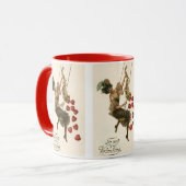 Oude Valentijnsdag, Victoriaanse dame op een schom Mok (Voorkant links)