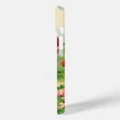 Oude Valentijnsdag, Victoriaanse engel met hart Case-Mate iPhone Case (Achterkant / Links)