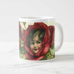 Oude Valentijnsdag, Victoriaanse gezichten in roze Grote Koffiekop