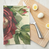 Oude Valentijnsdag, Victoriaanse gezichten in roze Theedoek (Quarter Fold)