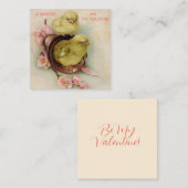 Oude Valentijnsdagkaart Notitiekaartje (Voorkant / Achterkant)