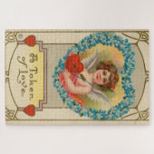 Oude Valentijnskaart, Stecher Litho Company, ca. 1 Legpuzzel (Horizontaal)