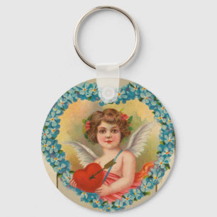 Oude Valentijnskaart, Stecher Litho Company, ca. 1 Sleutelhanger