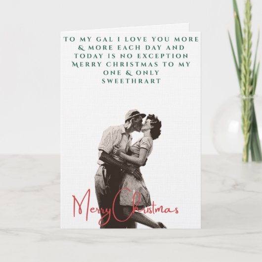 Oude Valentijnskaart uit de jaren 40 Kaart (Voorkant)