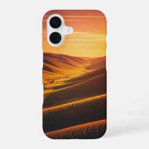 Oude Vallei Zonsondergang Gloed iPhone 16 Hoesje