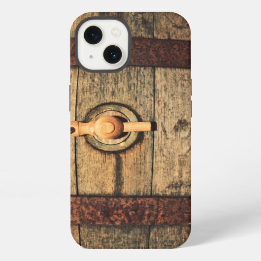 Oude vat iPhone hoesje (Achterkant)