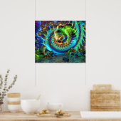 Oude Veerrivier - Poster (Keuken)