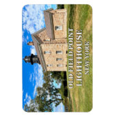 Oude Veldpunt Vuurtoren, New York Flexi Magnet Magneet (Verticaal)