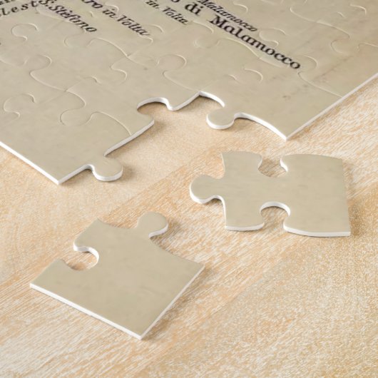 Oude Venetië Italië Kaart Puzzel (Zijkant)