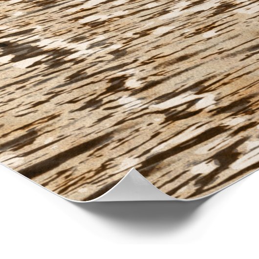  Oude Venetië Rialto Bridge Gondola Etching Poster (Hoek)