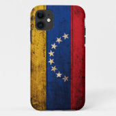 Oude Venezolaanse vlag Case-Mate iPhone Case (Achterkant)