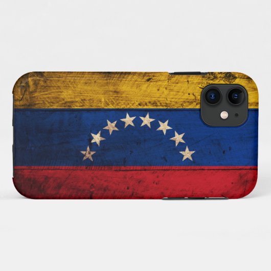 Oude Venezolaanse vlag Case-Mate iPhone Case (Achterkant (horizontaal))
