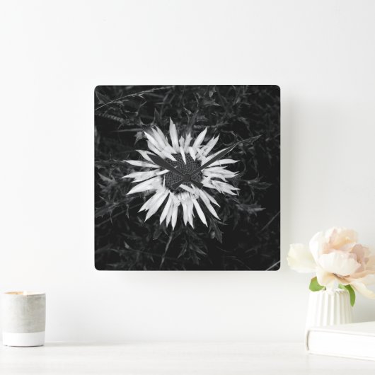 Oude ventilator vierkante klok (Huis)