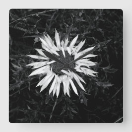 Oude ventilator vierkante klok