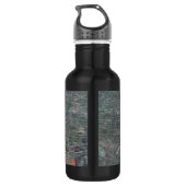 Oude vergrendeling met sleutel waterfles  (Achterkant)