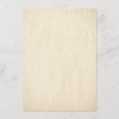 Oude Verhaal Boek Trouwdetails - Informatie Informatiekaartje (Achterkant)