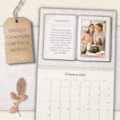 Oude verhalenboek Moeder-dochter fotocalender Kalender