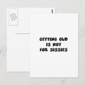 Oude Verjaardag Briefkaart (Voorkant / Achterkant)