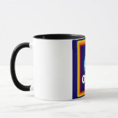 Oude Verjaardag koffiemok Mok (Links)